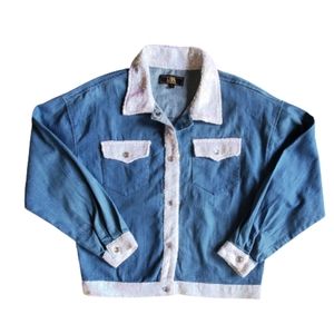 L&B Lucky & Blessed Demin Sequins Jacket.‎